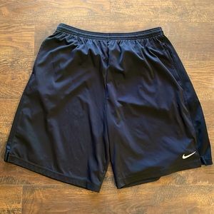Nike mens Dri-Fit shorts black